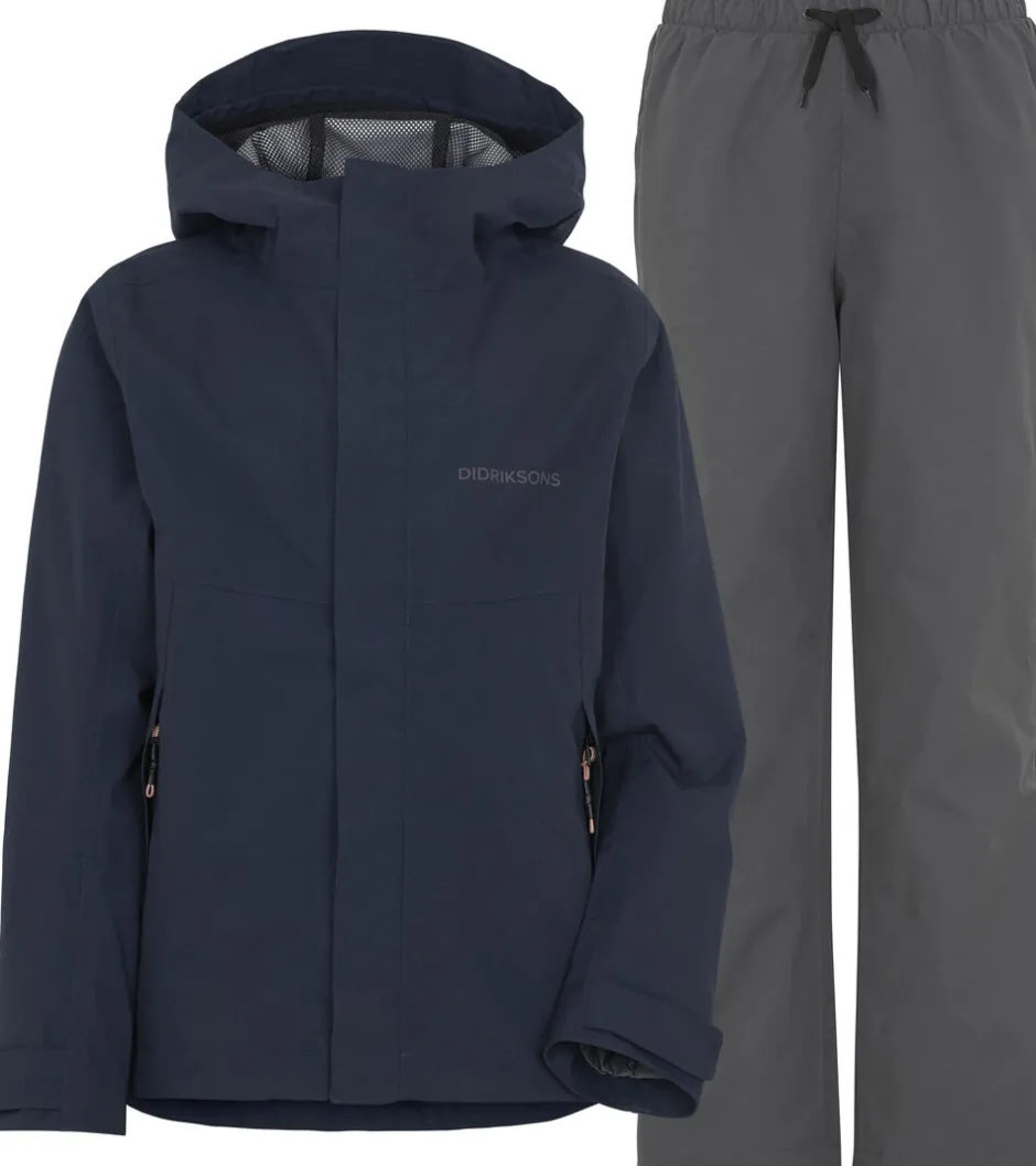 Didriksons Grit Youth Set- Vuorittomat Sadeasut|Sadeasut