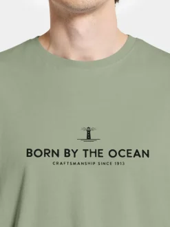 Didriksons Harald Men's T-shirt Light House- T-Paidat Ja Pikeepaidat