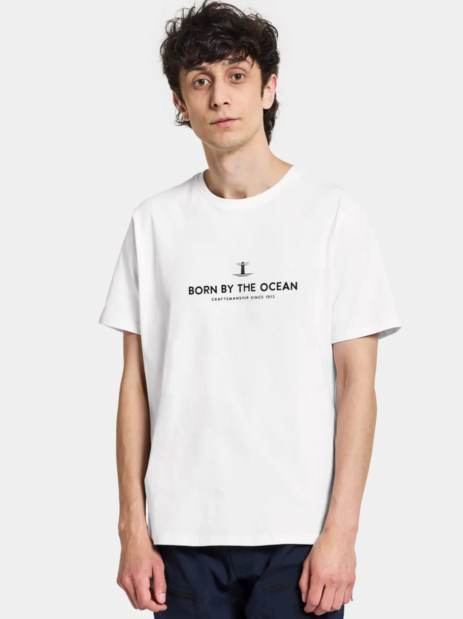 Didriksons Harald Men's T-shirt Light House- T-Paidat Ja Pikeepaidat