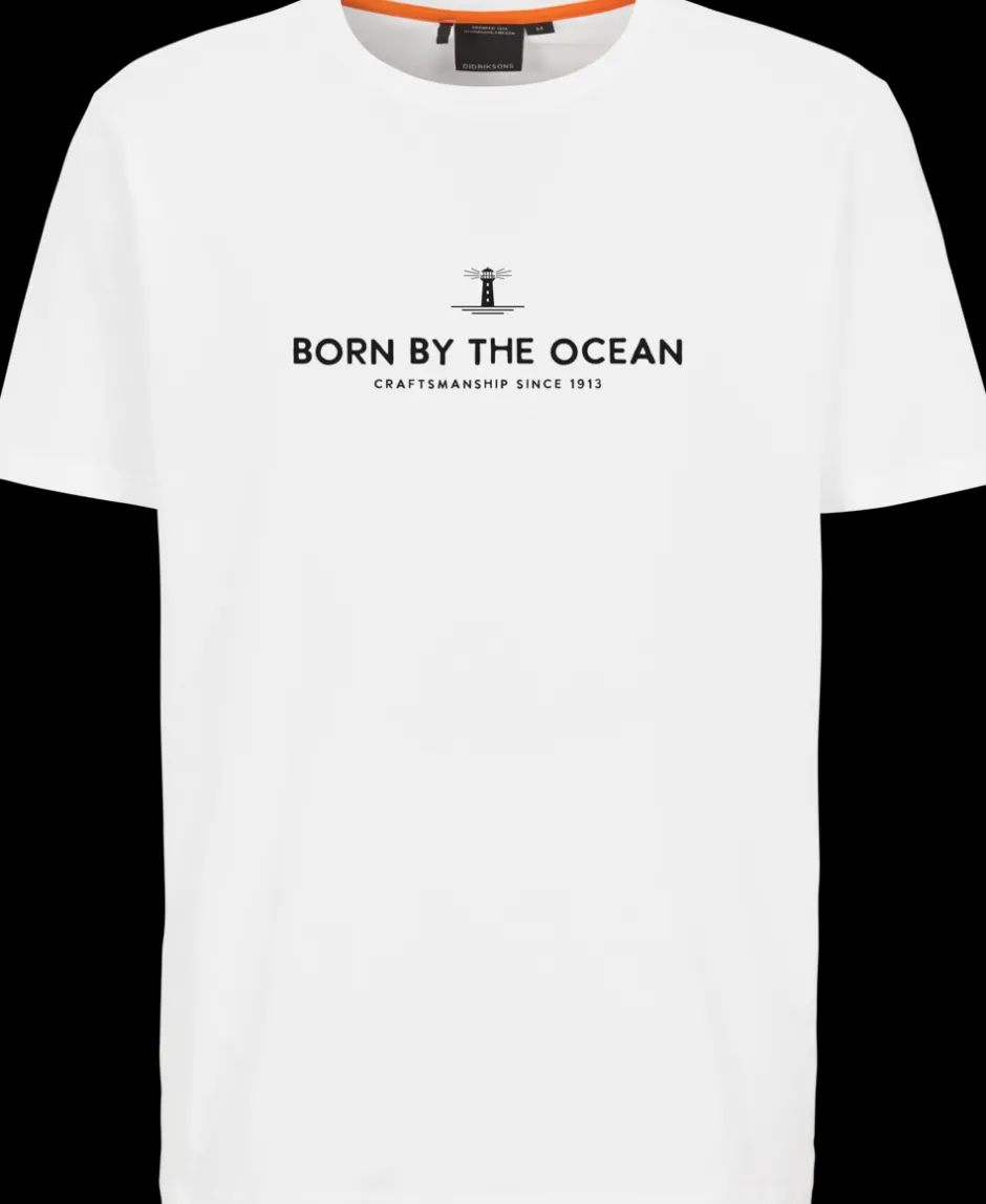 Didriksons Harald Men's T-shirt Light House- T-Paidat Ja Pikeepaidat