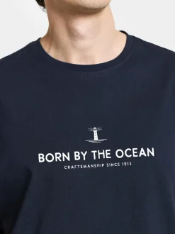 Didriksons Harald Men's T-shirt Light House- T-Paidat Ja Pikeepaidat