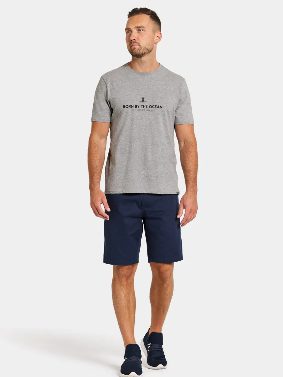 Didriksons Harald Men's T-shirt Light House- T-Paidat Ja Pikeepaidat