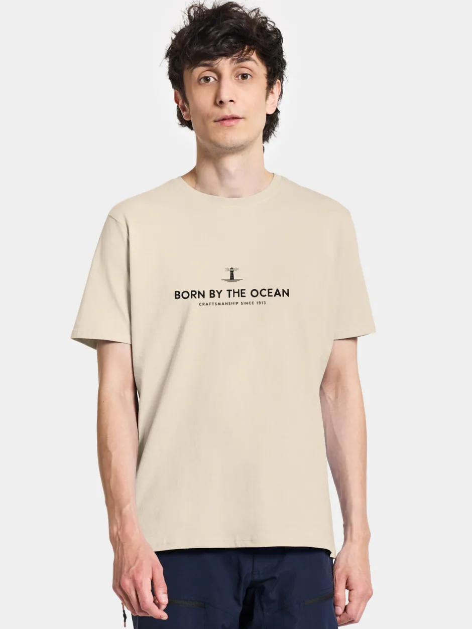 Didriksons Harald Men's T-shirt Light House- T-Paidat Ja Pikeepaidat
