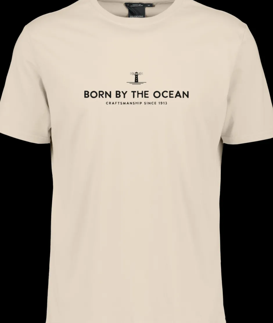 Didriksons Harald Men's T-shirt Light House- T-Paidat Ja Pikeepaidat