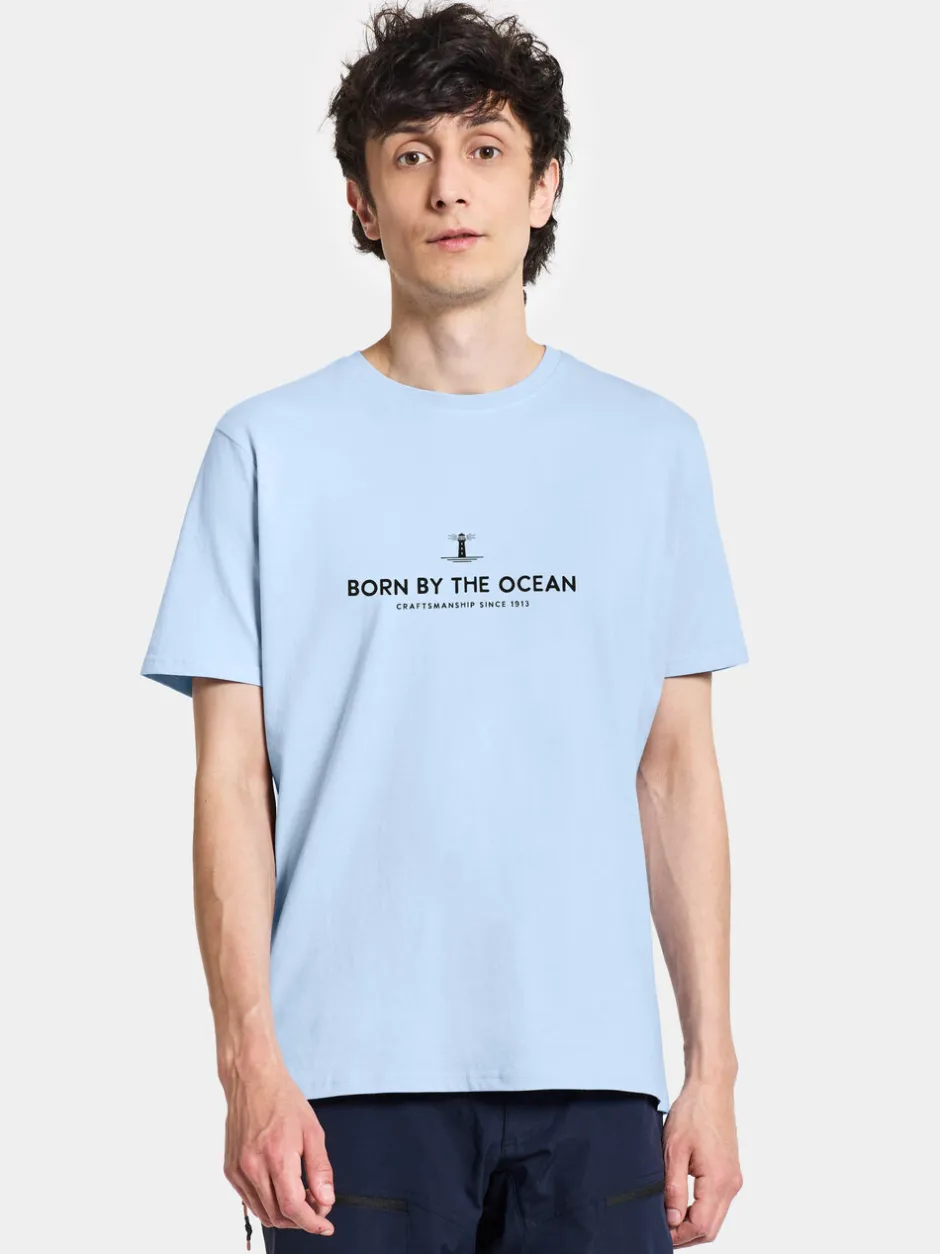 Didriksons Harald Men's T-shirt Light House- T-Paidat Ja Pikeepaidat