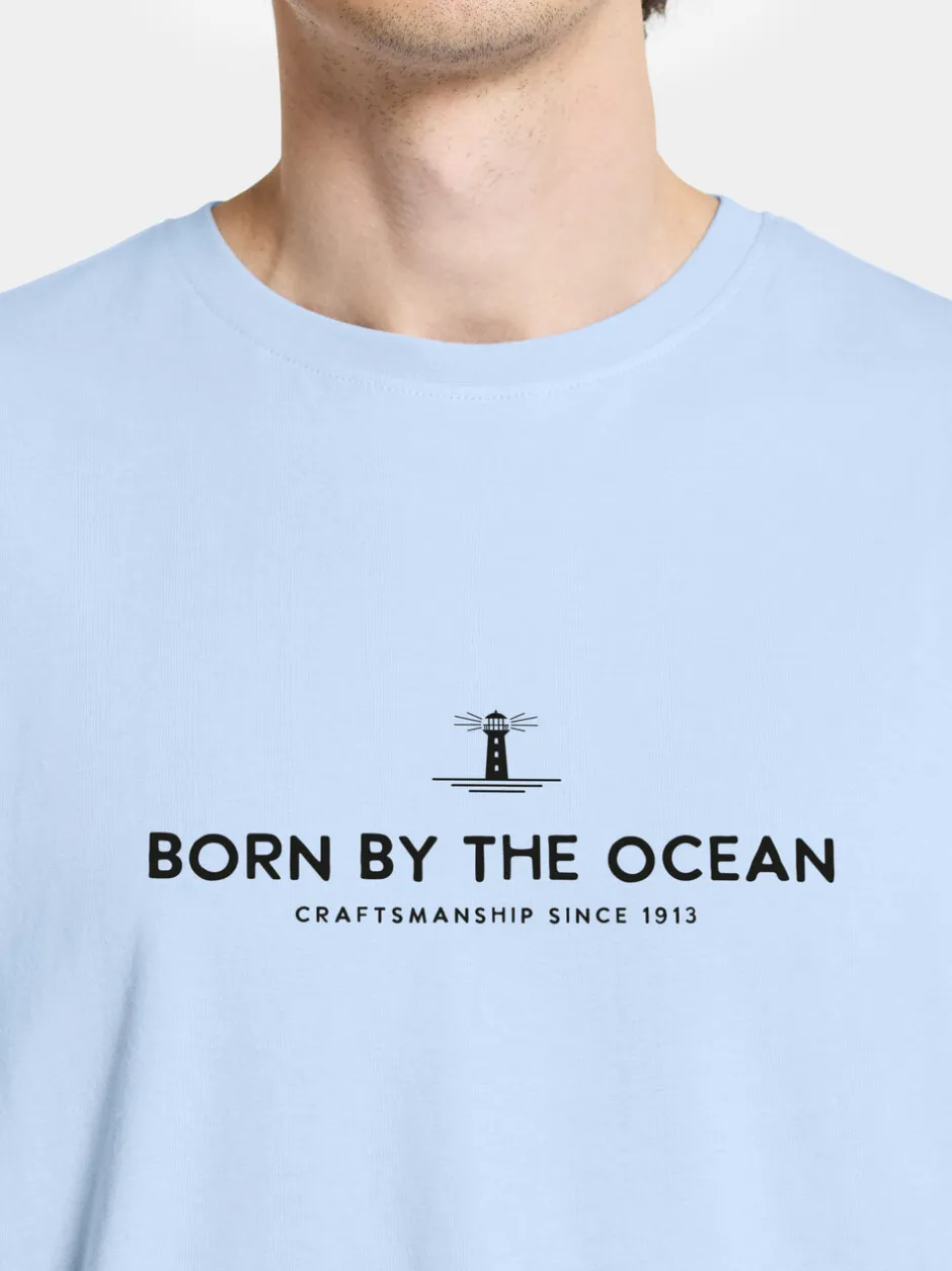 Didriksons Harald Men's T-shirt Light House- T-Paidat Ja Pikeepaidat