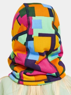 Didriksons Jadis Printed Kid's Balaclava- Kaulahuivit