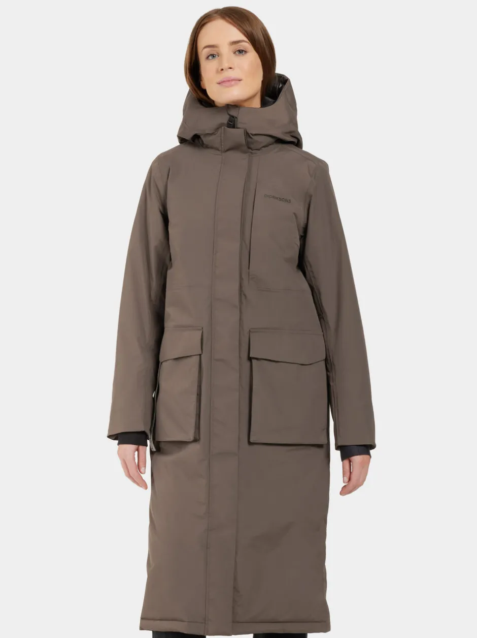 Didriksons Leya Parka Long- Syystakit|Talvitakit