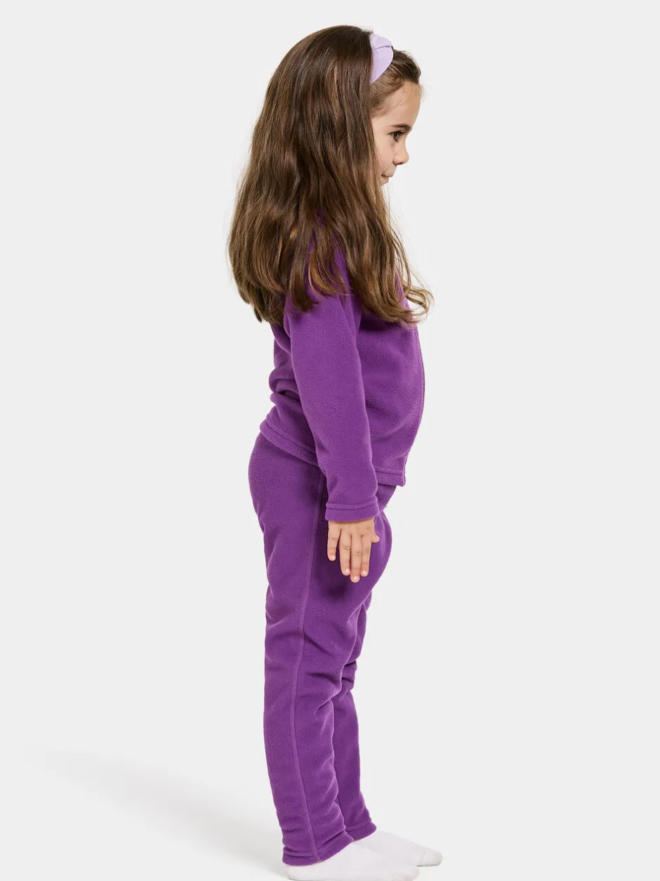 Didriksons Monte Kids' Full-Zip- Fleecepaidat & Välikerrokset|Puserot & T-Paidat