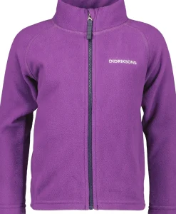 Didriksons Monte Kids' Full-Zip- Fleecepaidat & Välikerrokset|Puserot & T-Paidat