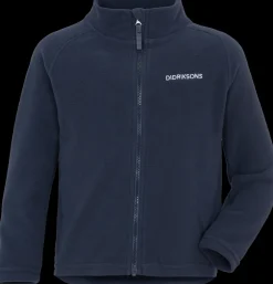 Didriksons Monte Kids' Full-Zip- Fleecepaidat & Välikerrokset|Puserot & T-Paidat