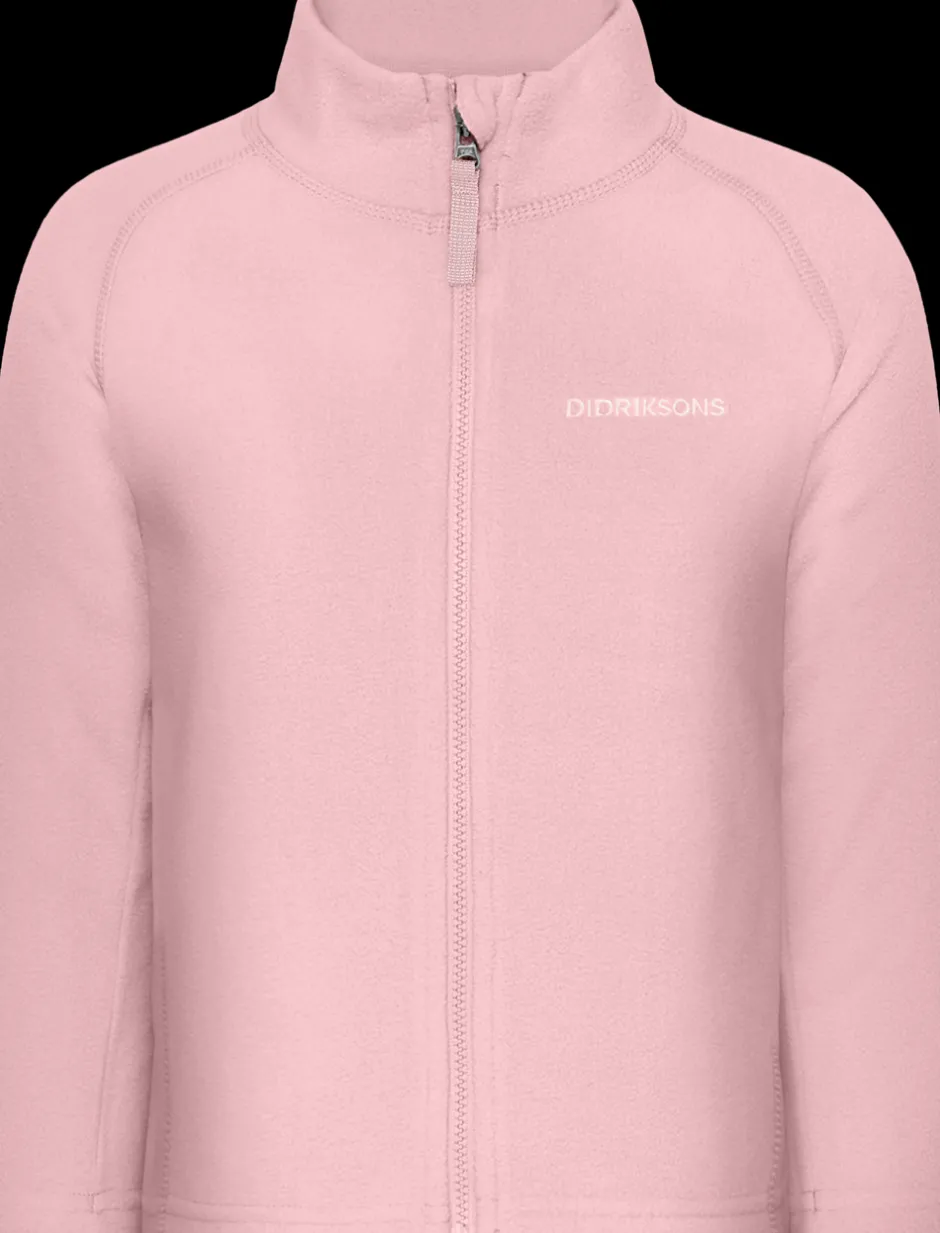 Didriksons Monte Kids' Full-Zip- Fleecepaidat & Välikerrokset|Puserot & T-Paidat