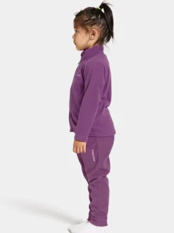 Didriksons Monte Kids' Full-Zip- Fleecepaidat & Välikerrokset|Puserot & T-Paidat