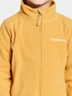 Didriksons Monte Kids' Full-Zip- Fleecepaidat & Välikerrokset|Puserot & T-Paidat