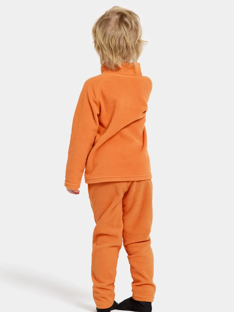 Didriksons Monte Kids' Full-Zip- Fleecepaidat & Välikerrokset|Puserot & T-Paidat