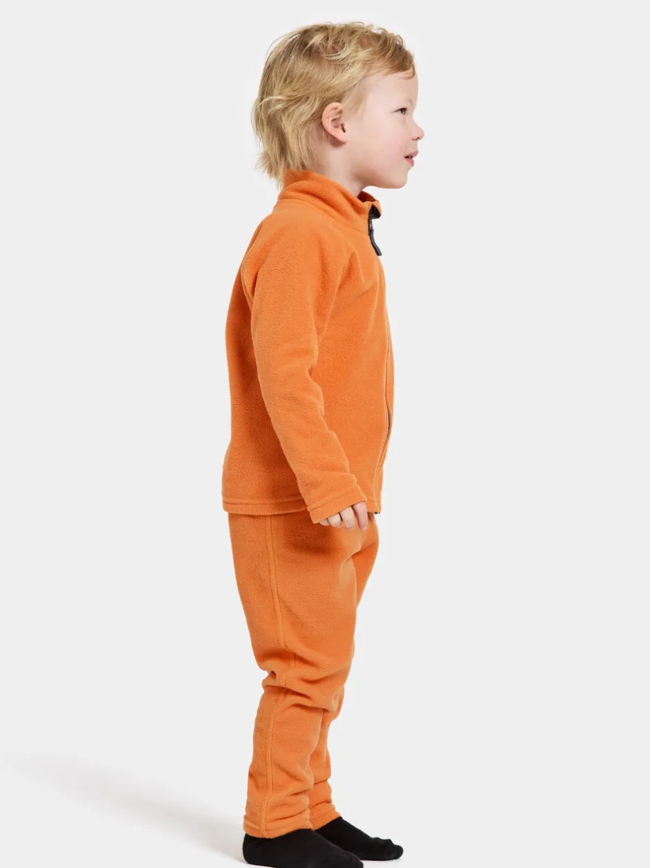 Didriksons Monte Kids' Full-Zip- Fleecepaidat & Välikerrokset|Puserot & T-Paidat