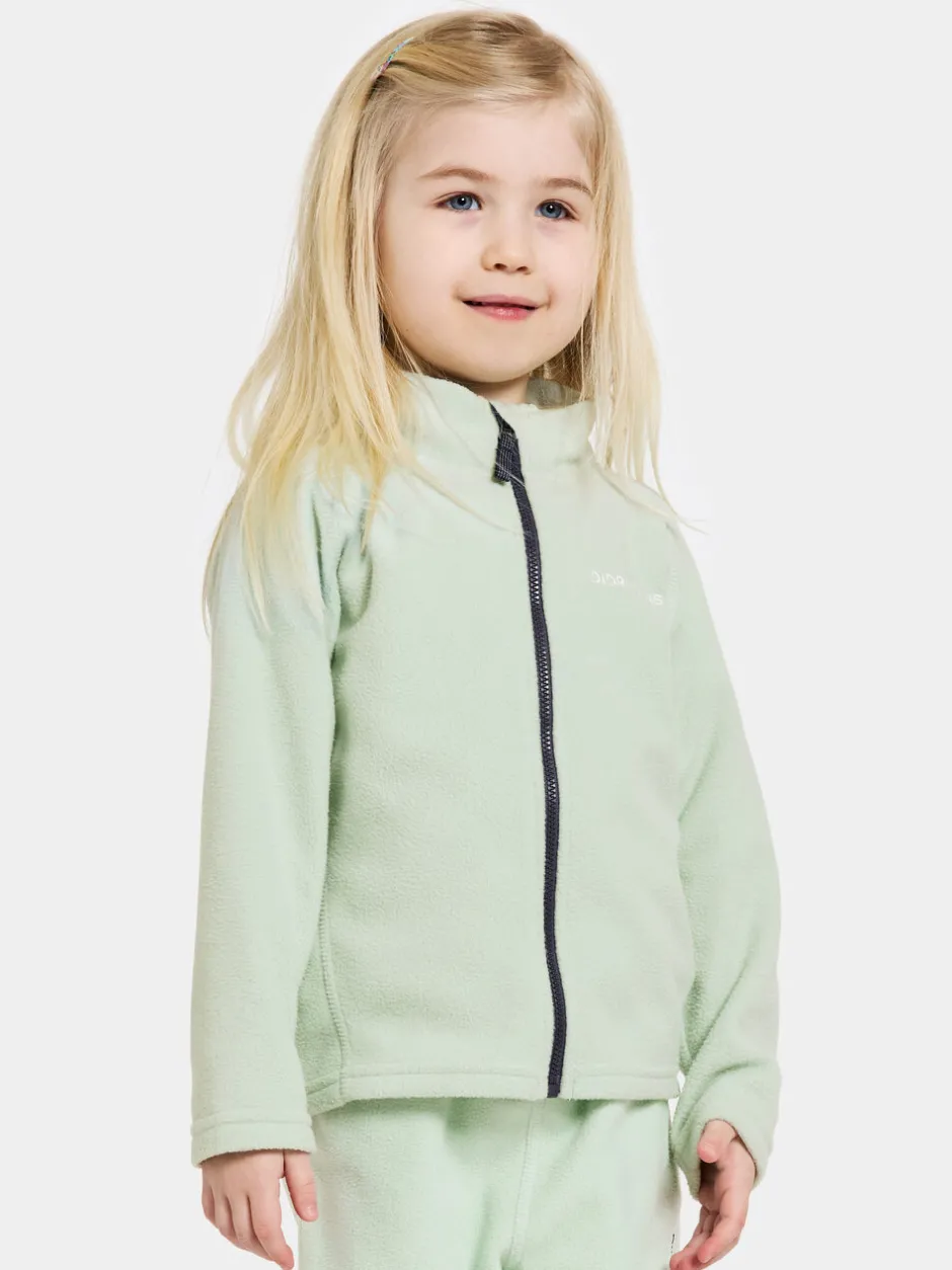 Didriksons Monte Kids' Full-Zip- Fleecepaidat & Välikerrokset|Puserot & T-Paidat