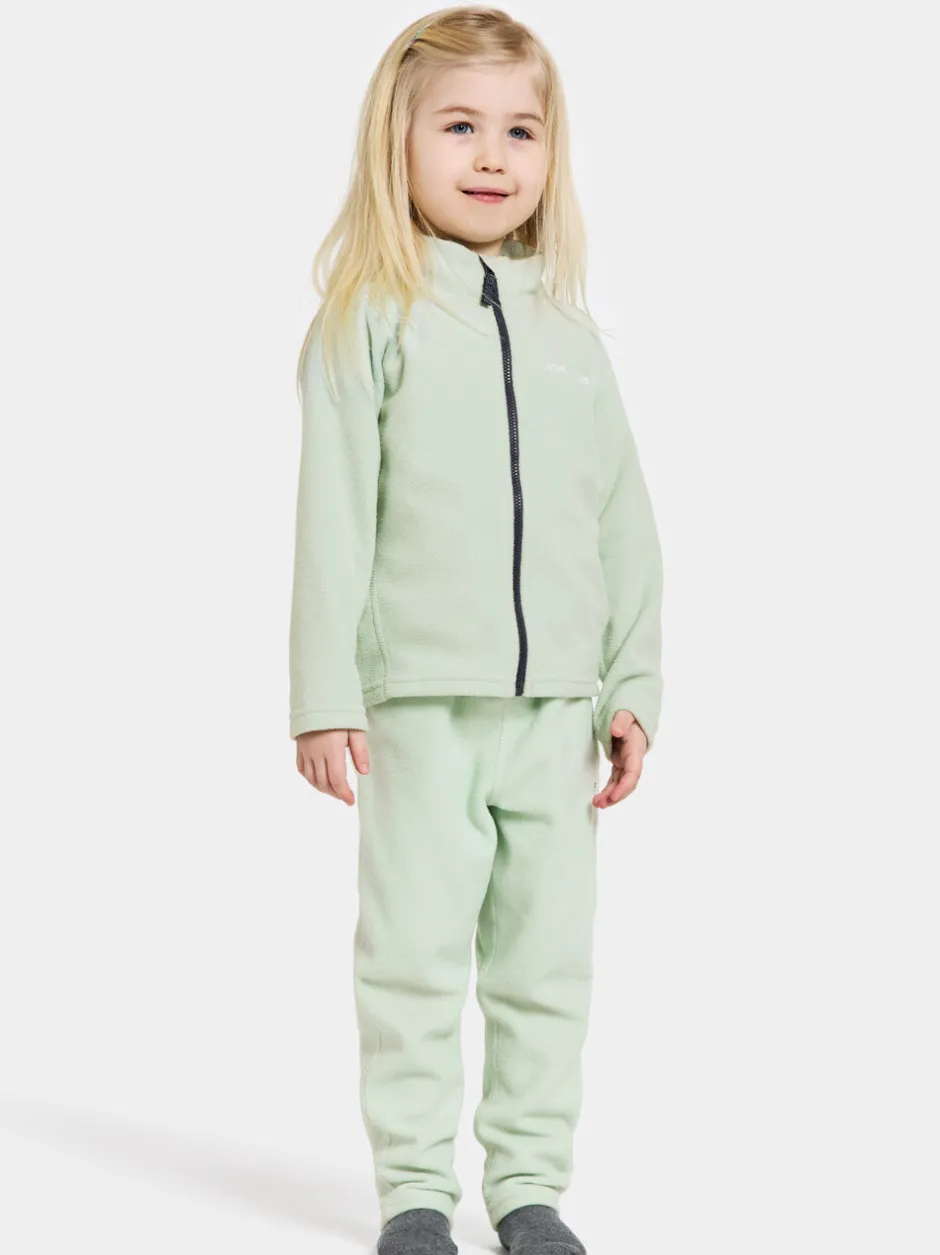 Didriksons Monte Kids' Full-Zip- Fleecepaidat & Välikerrokset|Puserot & T-Paidat