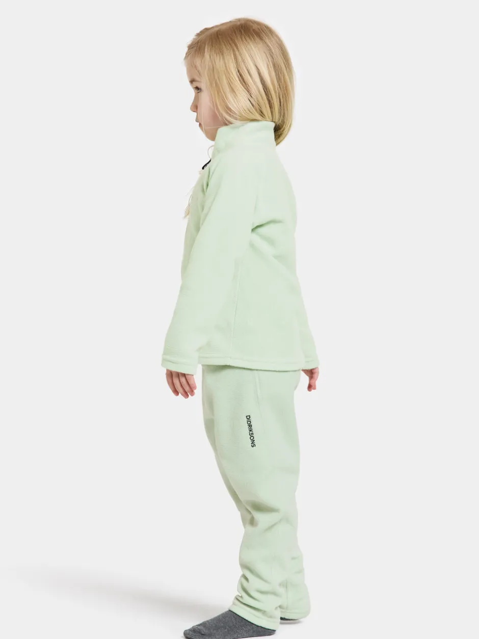 Didriksons Monte Kids' Full-Zip- Fleecepaidat & Välikerrokset|Puserot & T-Paidat