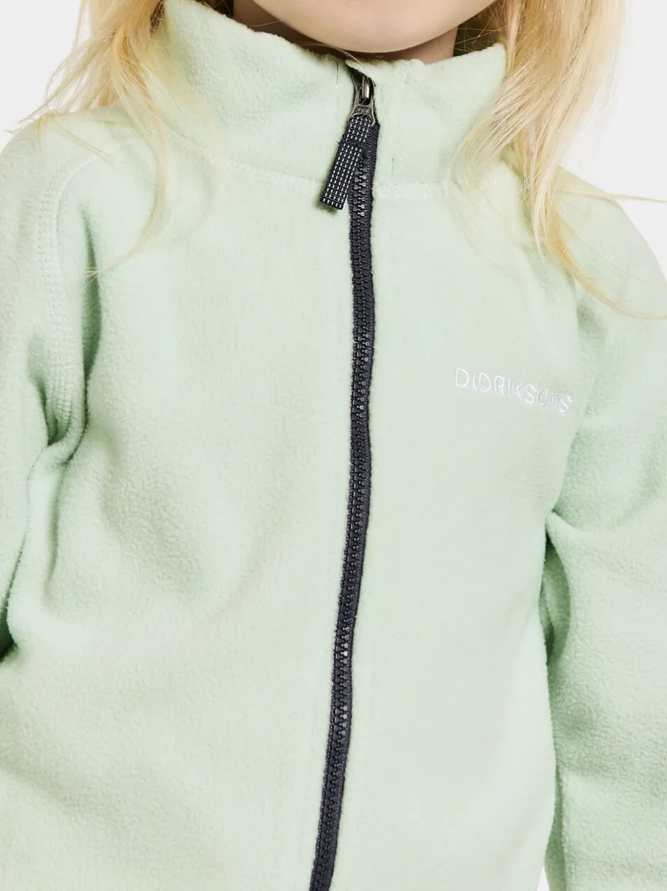 Didriksons Monte Kids' Full-Zip- Fleecepaidat & Välikerrokset|Puserot & T-Paidat