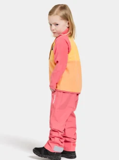 Didriksons Monte Kids' Half Button- Fleecepaidat & Välikerrokset|Fleecetakit & Fleecepaidat