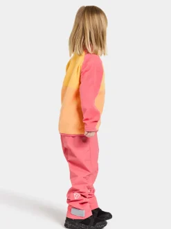 Didriksons Monte Kids' Half Button- Fleecepaidat & Välikerrokset|Fleecetakit & Fleecepaidat
