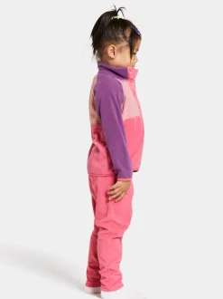 Didriksons Monte Kids' Half Button- Fleecepaidat & Välikerrokset|Fleecetakit & Fleecepaidat