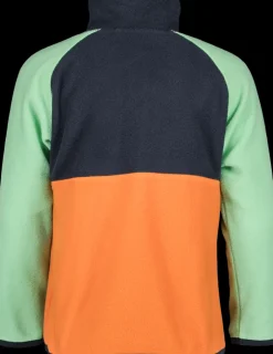 Didriksons Monte Kids' Half Button- Fleecepaidat & Välikerrokset|Fleecetakit & Fleecepaidat