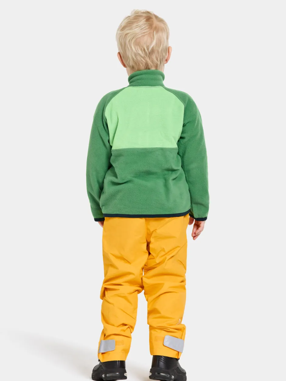 Didriksons Monte Kids' Half Button- Fleecepaidat & Välikerrokset|Fleecetakit & Fleecepaidat