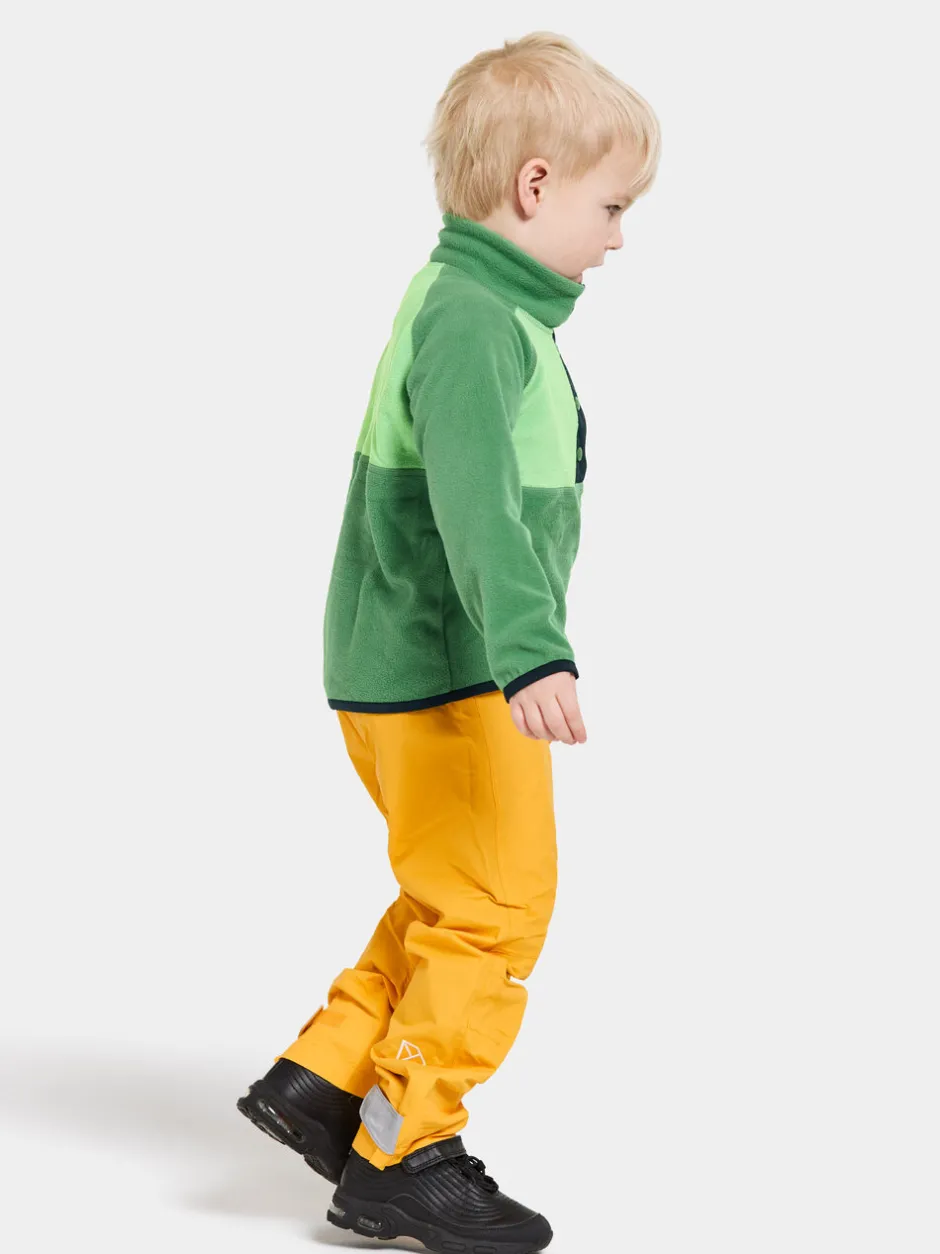 Didriksons Monte Kids' Half Button- Fleecepaidat & Välikerrokset|Fleecetakit & Fleecepaidat
