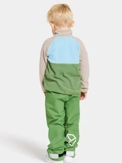 Didriksons Monte Kids' Half Button- Fleecepaidat & Välikerrokset|Fleecetakit & Fleecepaidat