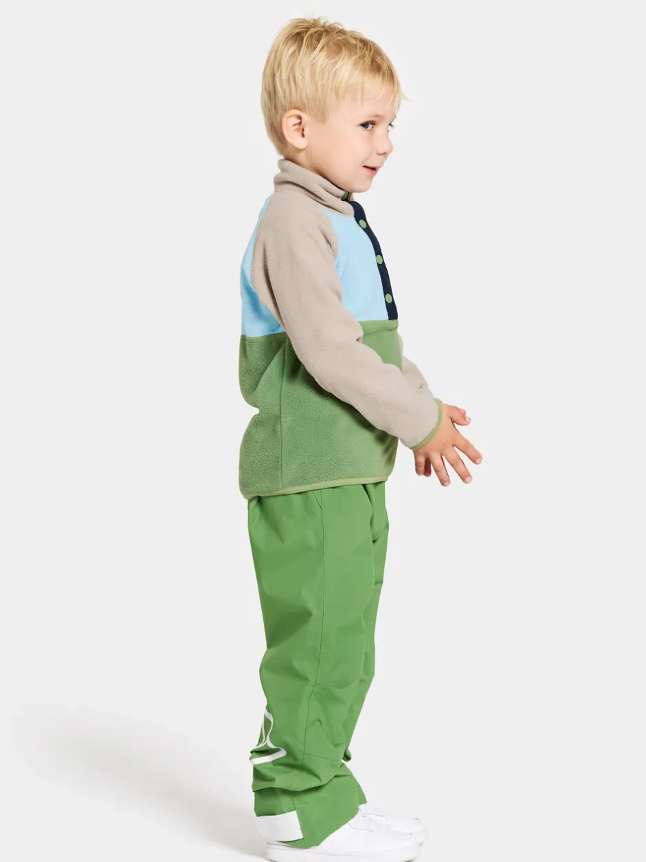 Didriksons Monte Kids' Half Button- Fleecepaidat & Välikerrokset|Fleecetakit & Fleecepaidat