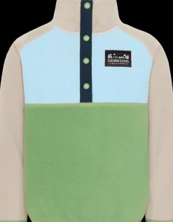 Didriksons Monte Kids' Half Button- Fleecepaidat & Välikerrokset|Fleecetakit & Fleecepaidat
