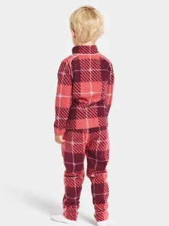 Didriksons Monte Printed Kids' Full-Zip Termos- Fleecepaidat & Välikerrokset|Puserot & T-Paidat