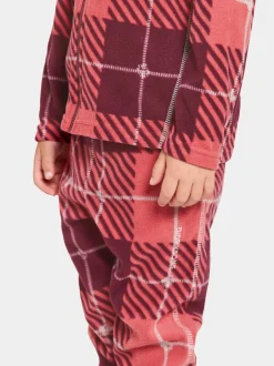 Didriksons Monte Printed Kids' Full-Zip Termos- Fleecepaidat & Välikerrokset|Puserot & T-Paidat