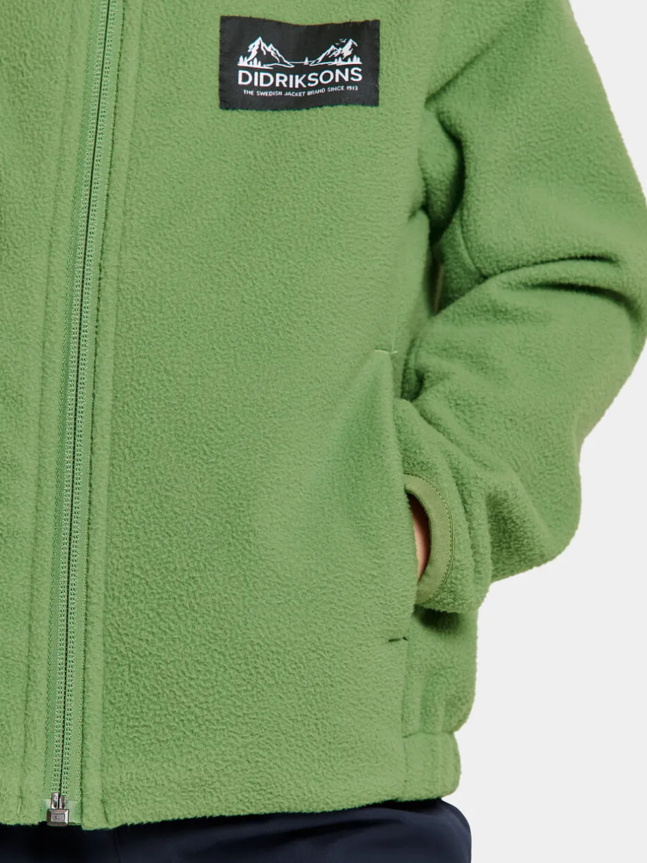 Didriksons Muskot Kids' Jacket- Fleecepaidat & Välikerrokset|Puserot & T-Paidat