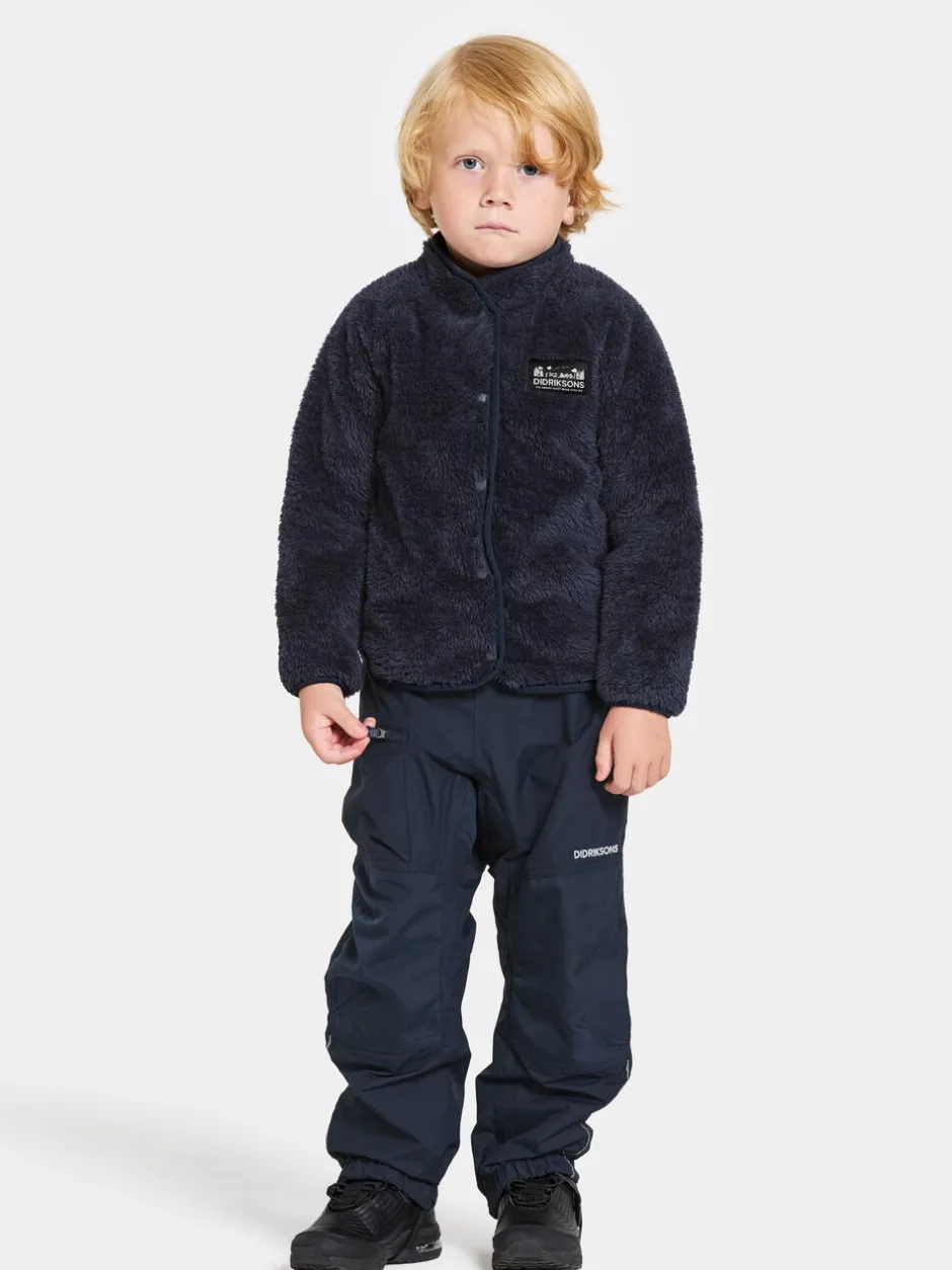 Didriksons Mylla Kids' Full Button- Fleecepaidat & Välikerrokset|Puserot & T-Paidat