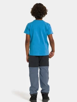 Didriksons Mynta Kids' Logo T-shirt Explore- Puserot & T-Paidat|Yläosat