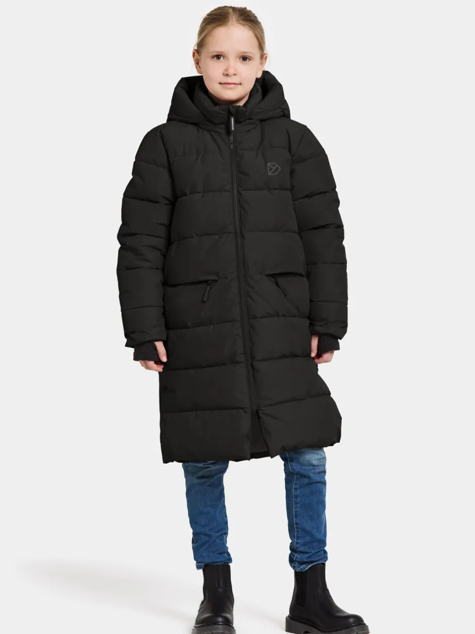 Didriksons Olivin Kids' Parka Long- Syystakit|Talvitakit