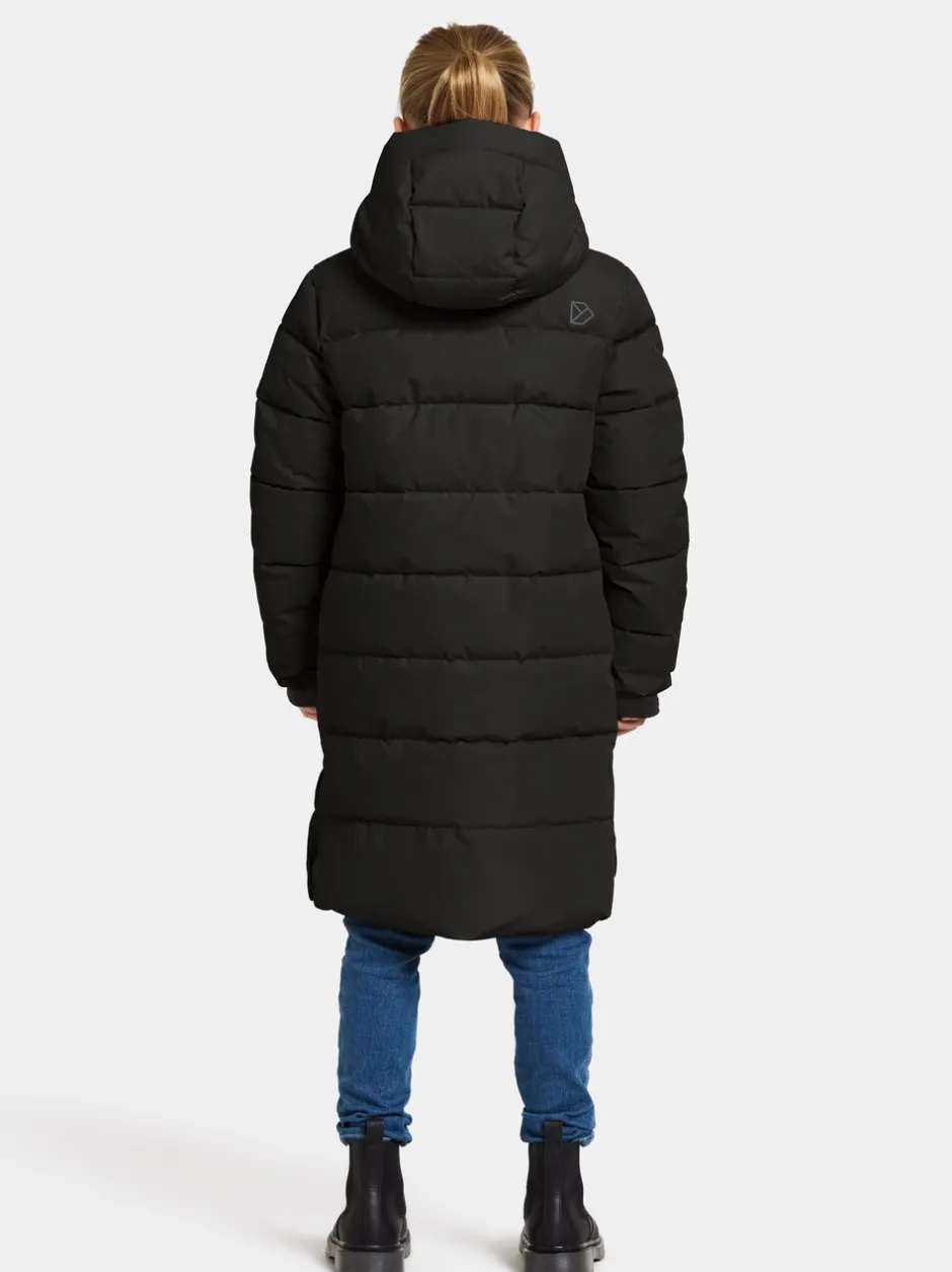 Didriksons Olivin Kids' Parka Long- Syystakit|Talvitakit