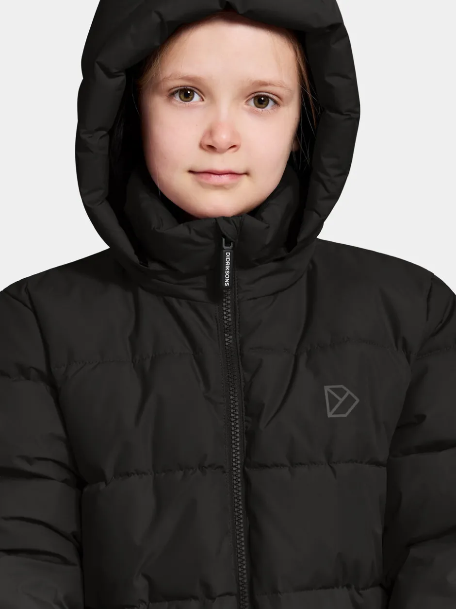 Didriksons Olivin Kids' Parka Long- Syystakit|Talvitakit