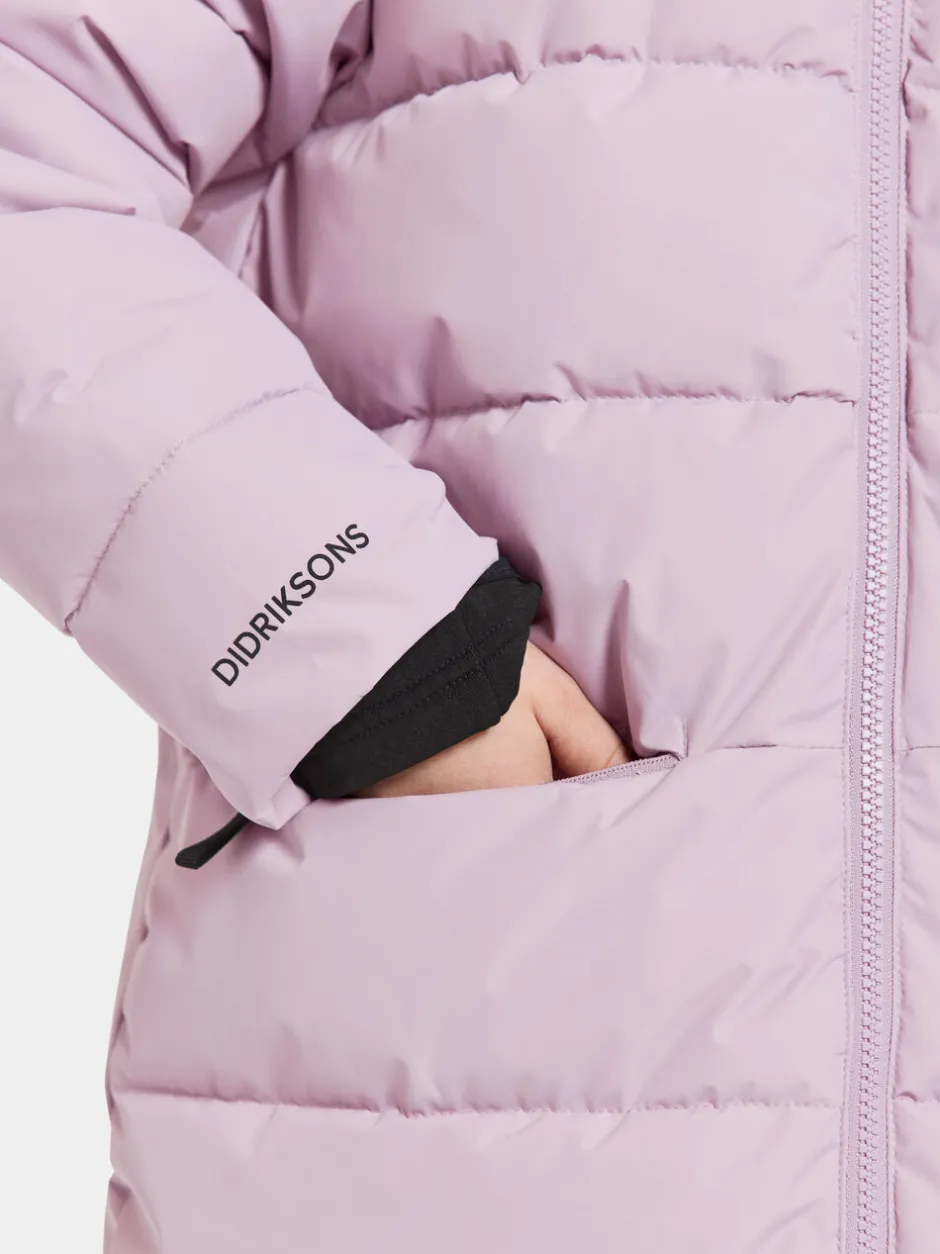 Didriksons Olivin Kids' Parka Long- Syystakit|Talvitakit