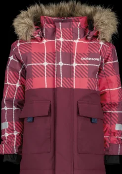Didriksons Polarbjörnen Printed Kids' Parka- Syystakit|Talvitakit