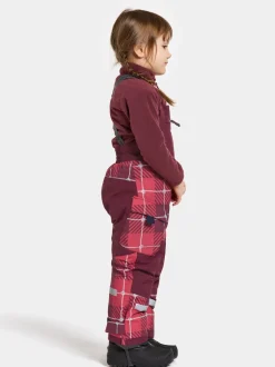 Didriksons Polarbjörnen Printed Kids' Bib Pants- Toppahousut