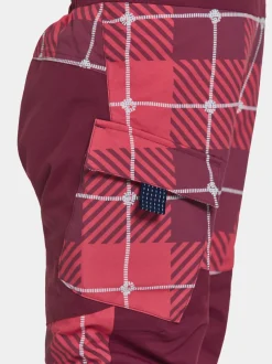 Didriksons Polarbjörnen Printed Kids' Bib Pants- Toppahousut