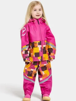Didriksons Waterman Printed Kids' Set- Vuorittomat Sadeasut