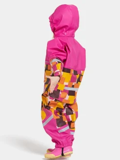 Didriksons Waterman Printed Kids' Set- Vuorittomat Sadeasut