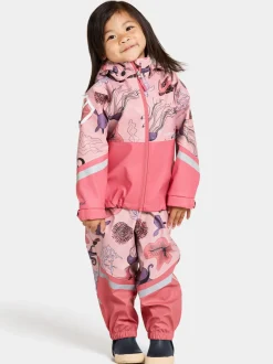 Didriksons Waterman Printed Kids' Set- Vuorittomat Sadeasut