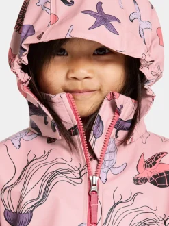 Didriksons Waterman Printed Kids' Set- Vuorittomat Sadeasut