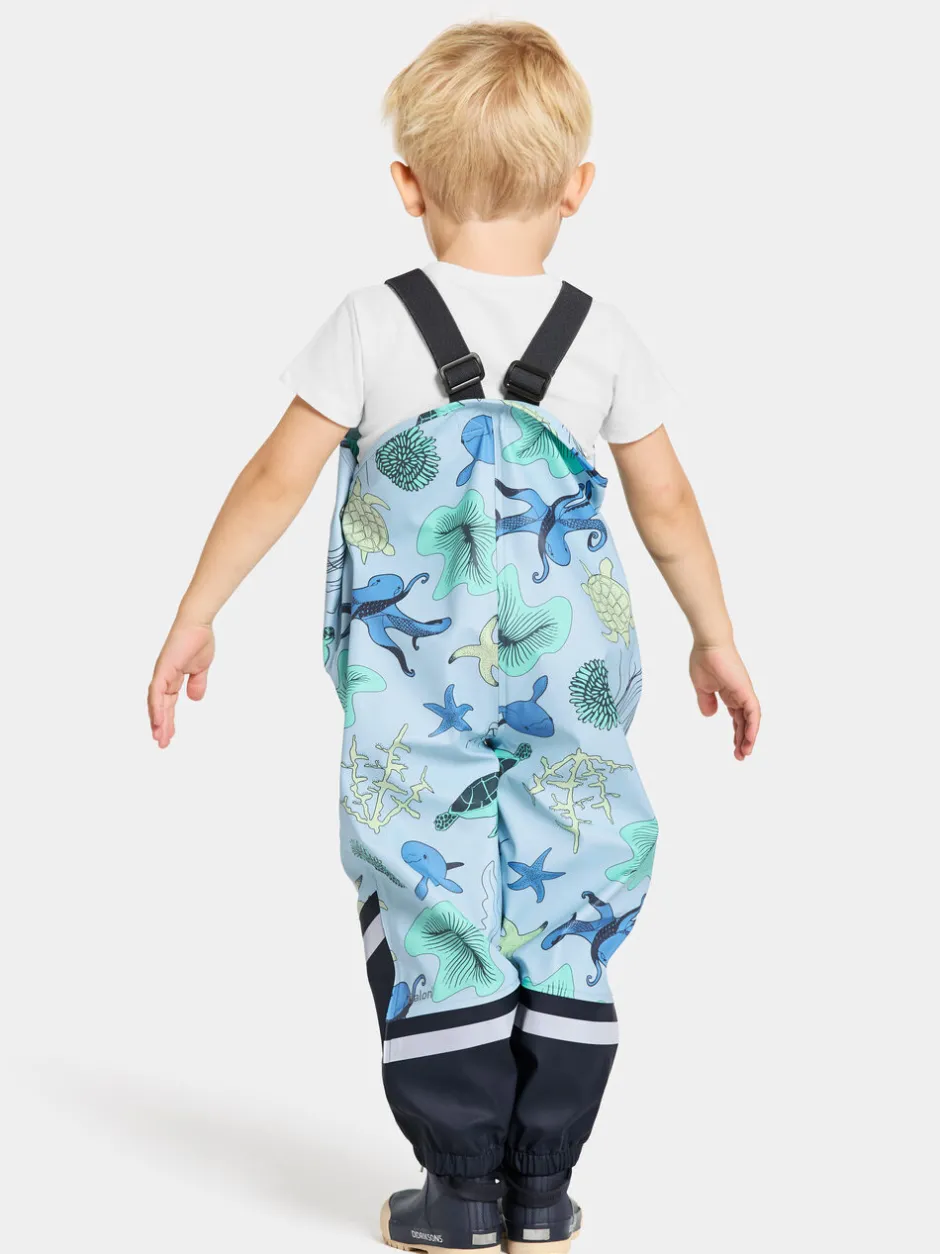 Didriksons Waterman Printed Kids' Set- Vuorittomat Sadeasut